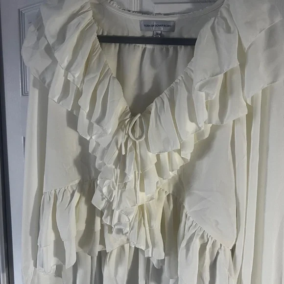 Torn by Ronny Kobo Soraya Ruffle Blouse - Picture 7 of 11